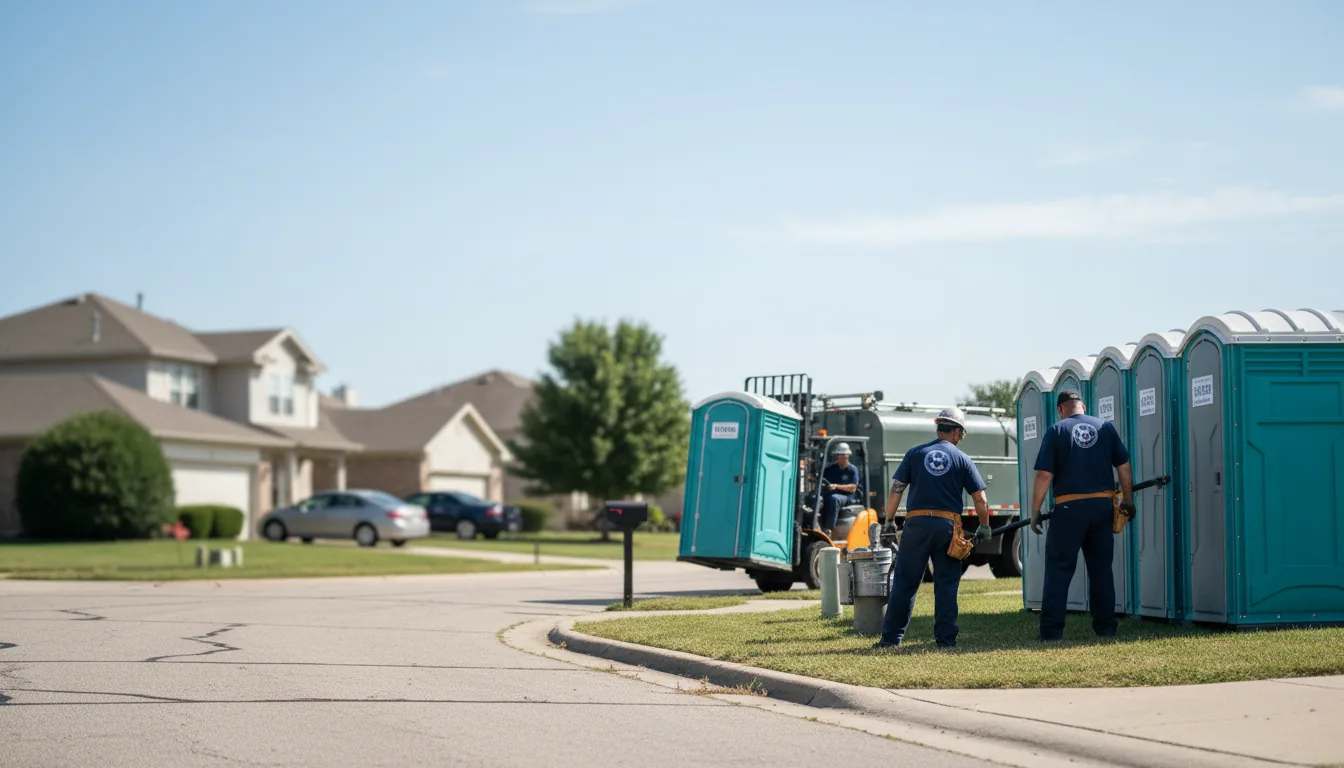 Porta Potty Rental in Manito, IL near me